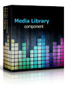 Media library Joomla extension