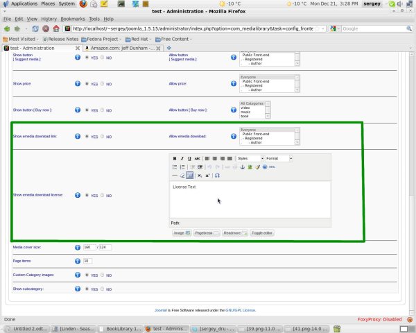 MediaLibrary 0 frontend setting MediaLibrary 0 frontend setting