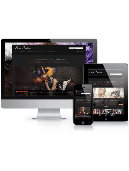 Be in fashion - Virtu Mart template