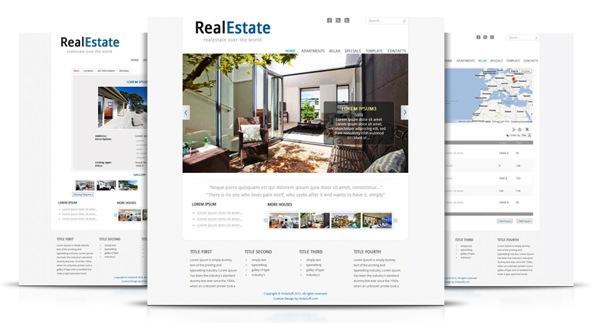 Joomla Template Package for Real Estate Agency and Real Estate Brokers Joomla Template Package for Real Estate Agency and Real Estate Brokers